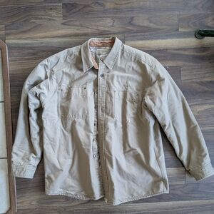 Eddie Bauer Men's Khaki Field Jacket